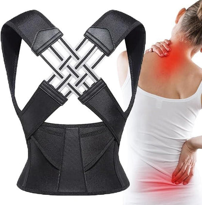 Posture Perfect: Unisex Adjustable Back Support Belt