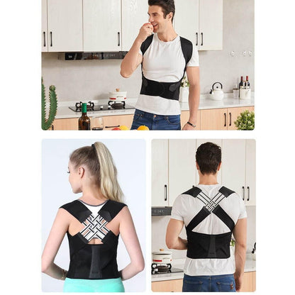 Posture Perfect: Unisex Adjustable Back Support Belt